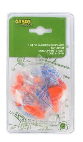 Bouchon d'oreille anti-bruit mousse usage unique (x10)