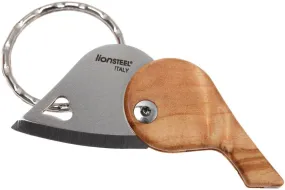 LionSteel LionBeat bois d'olivier couteau de poche porte-clés